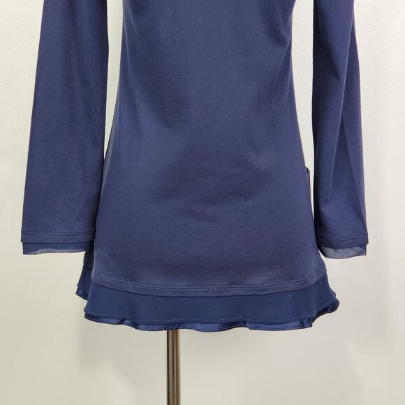 LOGO Lori Goldstein Girl's Modal Blend Knit Tunic Top With Pockets Size XL (12) - Picture 9 of 13